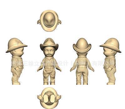 3D绘图设计 专业定制设计模型绘图 玩具样品 动漫 影视玩具设计